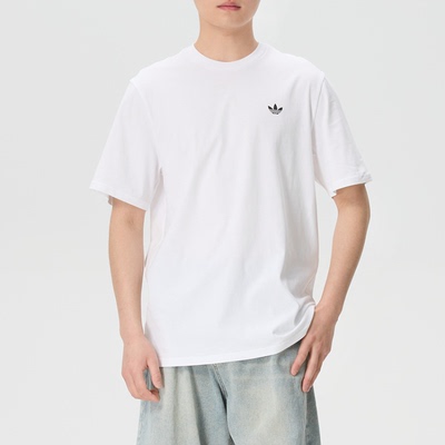 Adidas三叶草男运动短袖圆领T恤