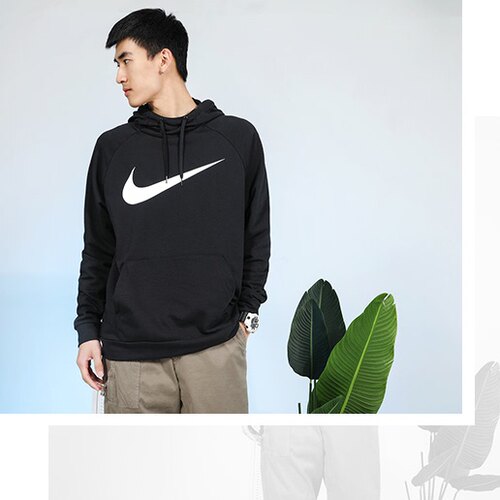 Nike男装上衣连帽卫衣套头衫休闲