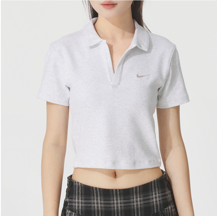NIKE女ESSNTLSS百搭短袖POLO衫
