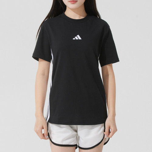 Adidas女子运动休闲舒适短袖T恤