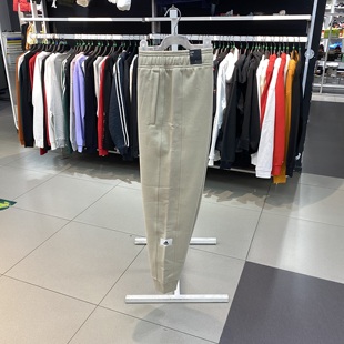 IB6160 卡其色加绒保暖休闲收口小脚长裤 阿迪达斯男秋季 针织运动裤