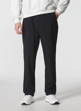 Skechers斯凯奇2025新款男士舒适休闲收脚抗菌针织长裤P325M104