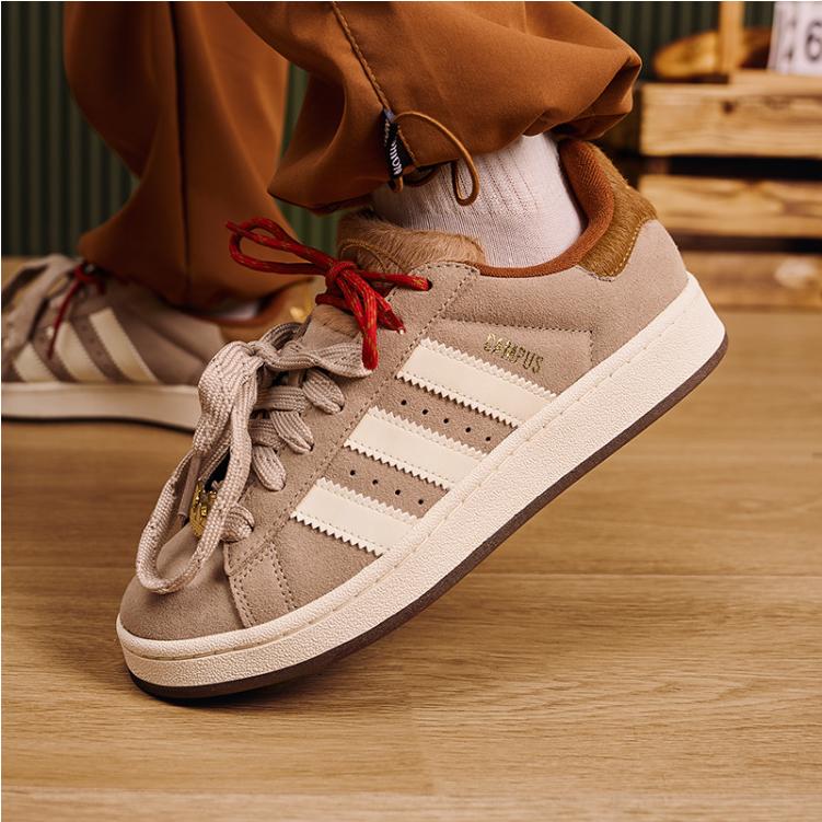 Adidas阿迪达斯三叶草马年限定新年款CAMPUS运动板鞋面包鞋KJ8724,运动鞋new,板鞋,淘宝优惠券,粉丝福利购,淘宝优惠卷