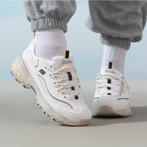 Skechers女老爹鞋舒适运动休闲鞋