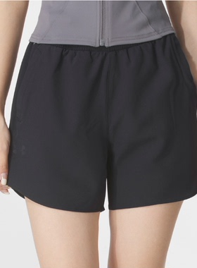 安德玛 Flex女子25新款5英寸梭织透气 健身训练运动短裤1376933