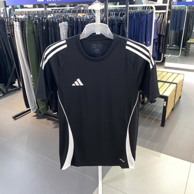 阿迪达斯男运动训练速干短袖T恤