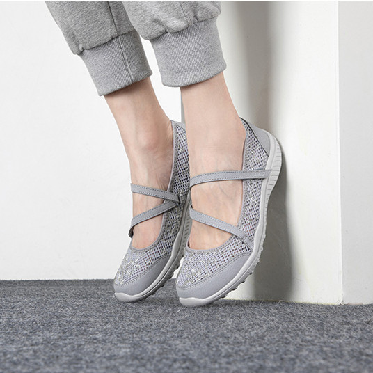 Skechers斯凯奇女士新款套脚舒适蕾丝刺绣玛丽珍休闲鞋单鞋100022