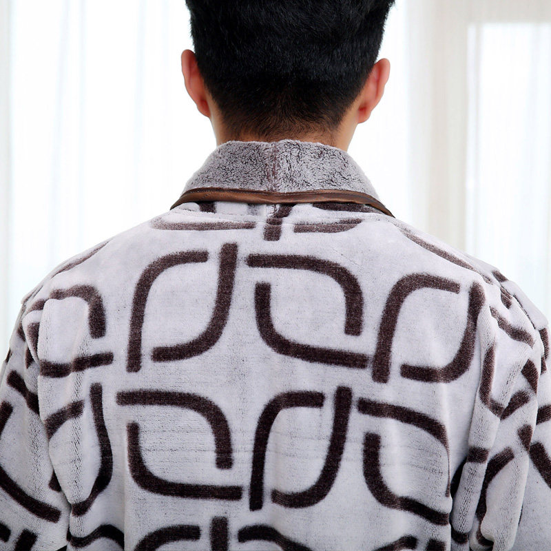 Peignoir jeunesse Flanelle couple peignoir - Ref 595584 Image 5