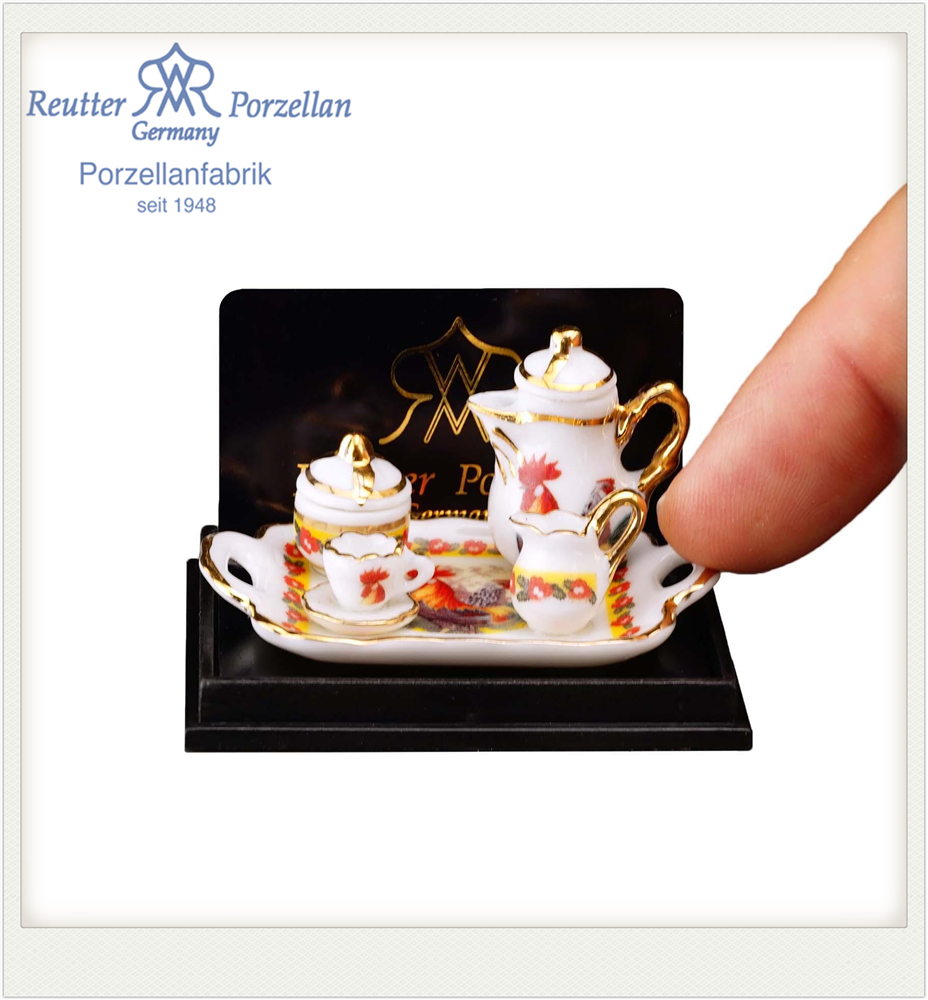 DOLLHOUSE1：12微缩模型欧式陶瓷茶具咖啡具OB11/娃娃屋