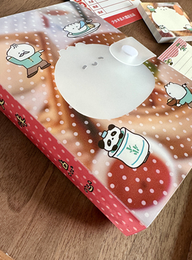 少女岛原创中式茶点系列3寸双格收纳册透明