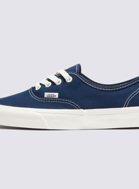 VANS范斯 AUTHENTIC 男女新款蓝色复古运动帆布滑板鞋VN000BW5DTQ