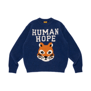 Human Made x BTS联名 Human Hope松鼠针织羊毛衫