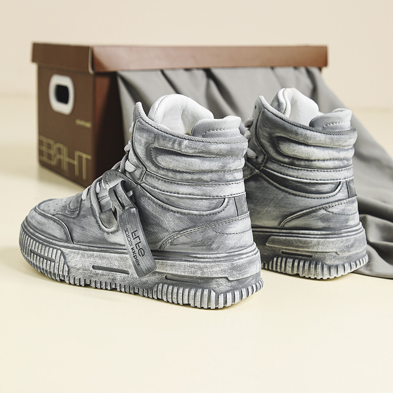 冬季新款网红高帮板鞋