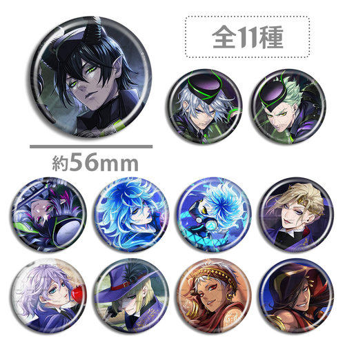 扭曲仙境 AGF2025 吧唧 寮服 徽章 Malleus Lilia Vil Epel Idia