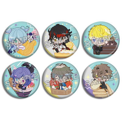 彩虹社徽章吧唧周边现货