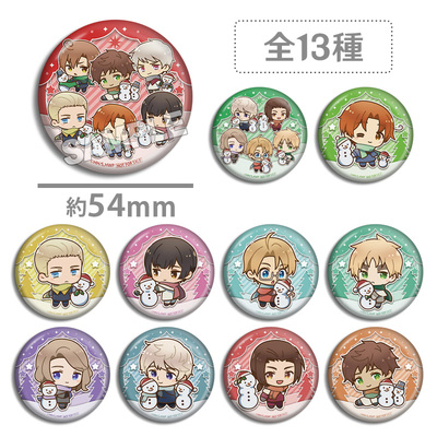 黑塔利亚World Stars 糕特吧唧 2024圣诞 蛋糕特典徽章 亚瑟 露西