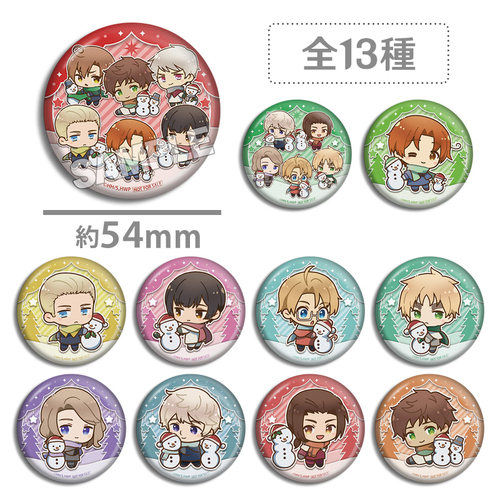 黑塔利亚World Stars 糕特吧唧 2024圣诞 蛋糕特典徽章 亚瑟 露西