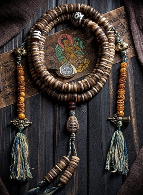 卡杰格朵牦牛骨原创设计佛珠