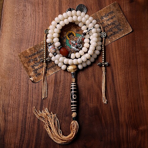 卡杰格朵天然菩提子念珠108颗