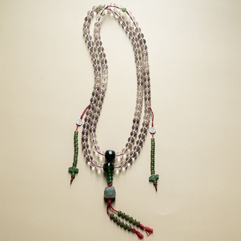 卡杰格朵天然白水晶念珠