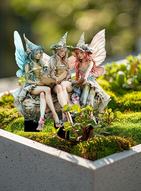 168B跨境精灵花园魔法三胞胎阅读