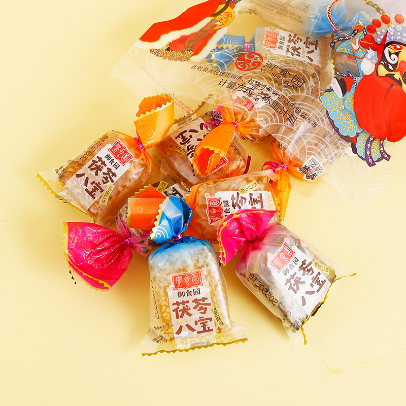 北京特产御食园茯苓八宝500g特色小吃好吃的零食糕点心休闲美食