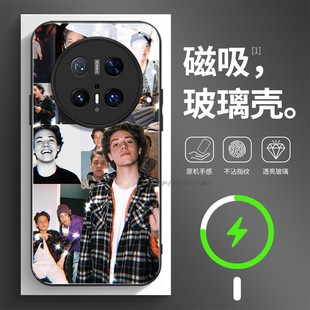 磁吸玻璃手机壳适用华为mate80pura70mate60pro max plus ultra shameless无耻之徒4
