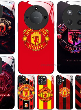 玻璃手机壳适用荣耀300PRO200 100 50 60 70 90GT80X60 X50 X40 X10 X20 X30 曼联足球