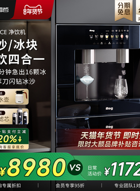 Reg雷哲V400ice嵌入式直饮机净水器饮水机制冰块家用净饮机直饮水