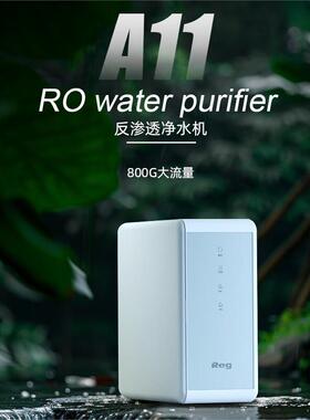 Reg雷哲A11厨房净水器家用直饮机净水机大流量反渗透纯水机厨下