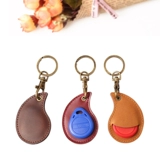 Креативный картхолдер, ультратонкий маленький брелок, из натуральной кожи