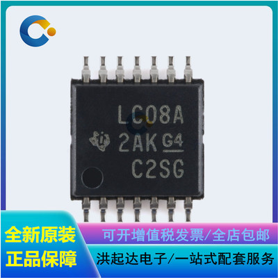 全新原装 SN74LVC08APWR TSSOP-14 四路2输入正与门芯片 价格优势