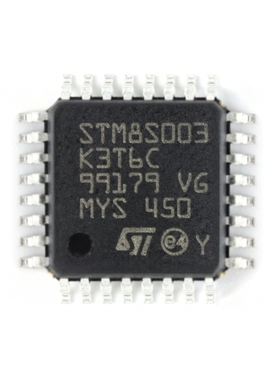 全新原装 STM8S003K3T6C LQFP-32 16MHz/8KB闪存/8位微控制器-MCU