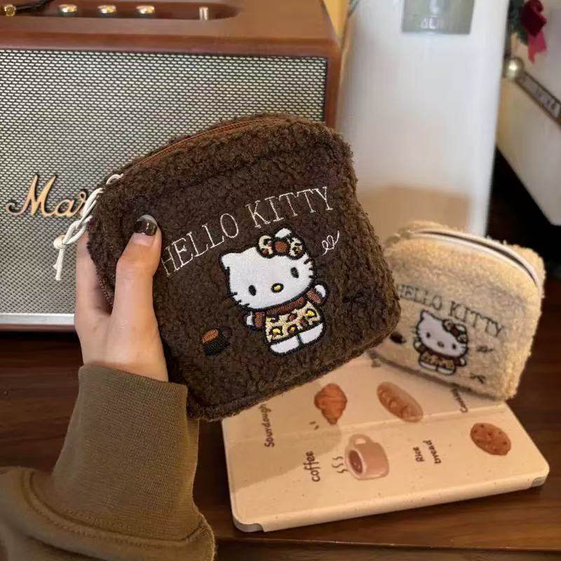 高颜值可爱Kitty猫零钱包少女心收纳包手拿姨妈巾包便携化妆包,收纳整理,化妆包,淘宝优惠券,粉丝福利购,淘宝优惠卷