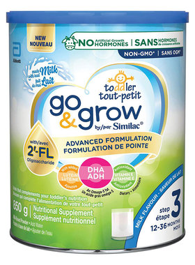 加拿大原装进口雅培3段奶粉850g原味 Similac三段婴幼儿牛奶新版