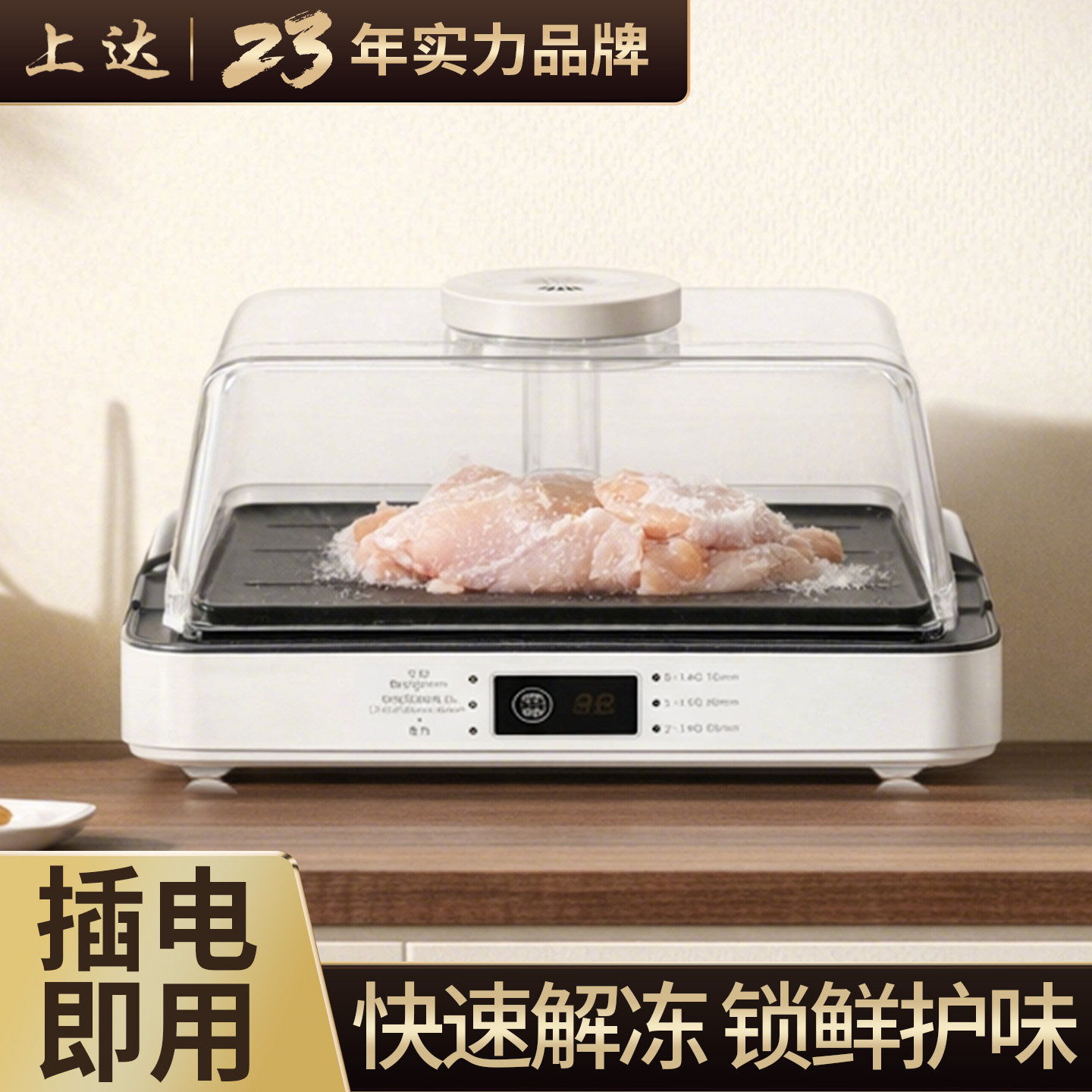 上达多功能家用保鲜解冻器解冻盘解冻机化冻神器快速冻肉解冻神器,厨房/烹饪用具,导热盘/解冻盘,淘宝优惠券,粉丝福利购,淘宝优惠卷