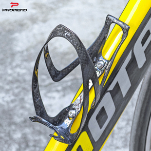 PROMEND自行车水壶架轻量碳纤维公路山地单车水杯架倒置卡扣水瓶