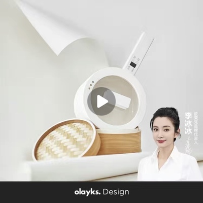 olayks欧莱克 电煮锅家用多功能一体小电锅宿舍学生炒锅电热火锅