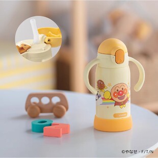 象印儿童保温杯吸管杯宝宝学饮水杯面包超人 DA30E 320ml幼儿园