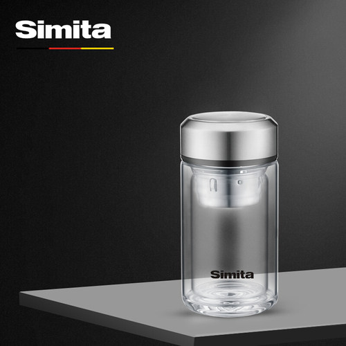 Simita女士双层防烫小容量玻璃杯
