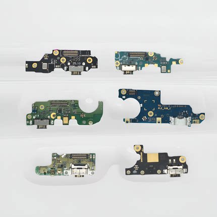 适用诺基亚X5 x6 X7 7plus尾插小板6二代 7送话器USB充电接口小板