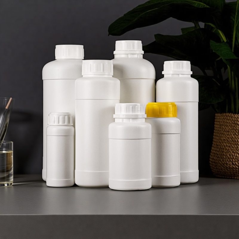 包邮250/500/1000ml毫升加厚HDPE化工塑料瓶农药瓶水剂试剂样品瓶