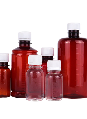 60.100ml150毫升分装瓶塑料瓶药瓶泡沫食品级空瓶子液体聚酯透明