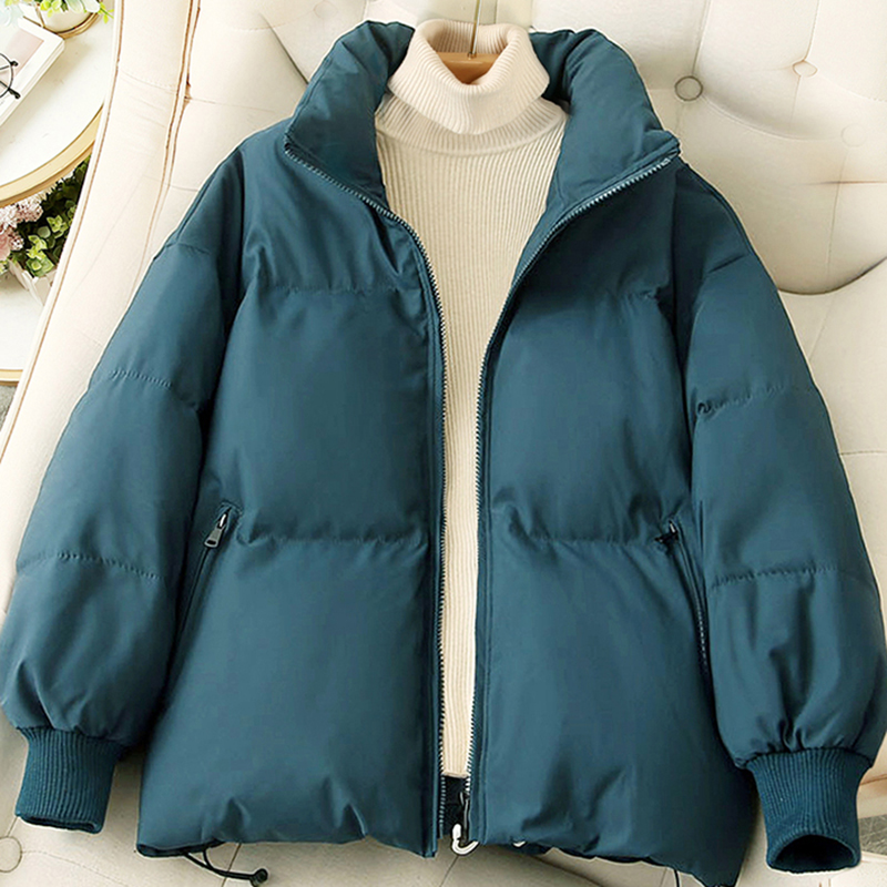羽绒棉服短款加厚韩范