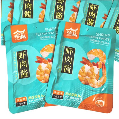 煊宇杨虾肉酱大连特产袋装