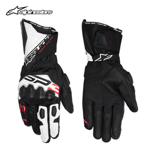 a星摩托车骑行手套Alpinestars男防摔骑士机车赛车赛道皮手套SP-3