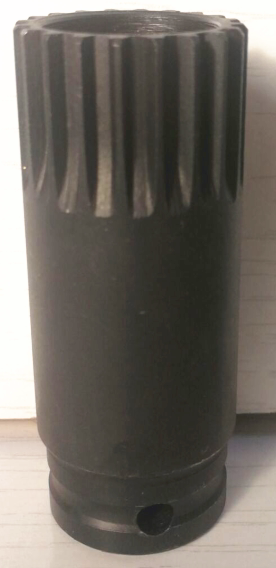 전기 자동차 자전거 하단 브래킷 슬리브 공압 슬리브 확장 스플라인 사각형 구멍 20 치아 소켓 렌치