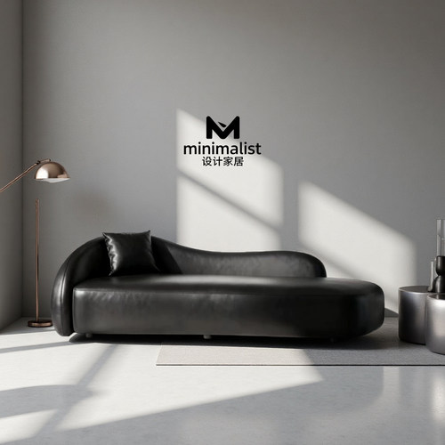 意式极简小户型直排贵妃躺椅