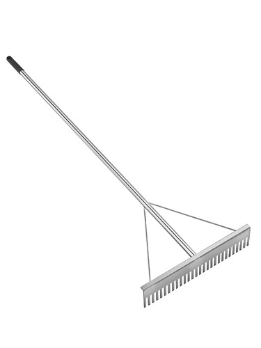 双用不锈钢平沙器 田径跳远沙坑有齿平沙耙 铁质平沙板田径跳远平