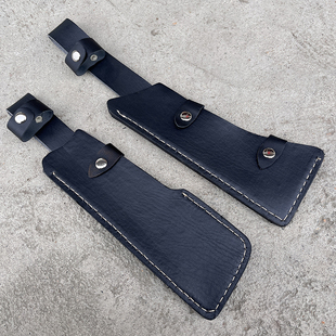 手工包边短款PU刀套柴刀套可挂腰边短款农用工具刀套